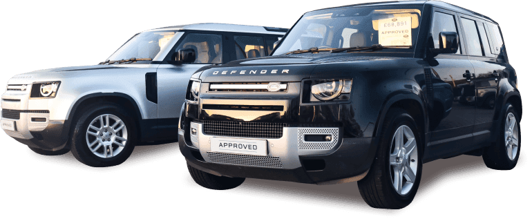 Two Toyota Land Cruiser SUVs